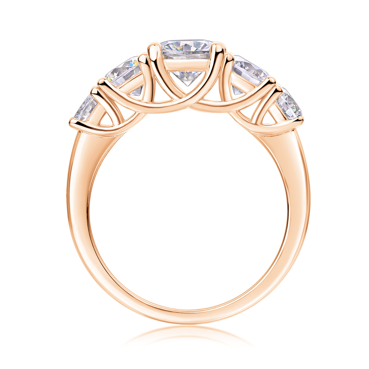 Carissie Ring MF214263 - Rose Gold Side View