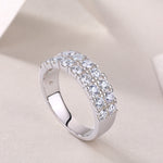 Carissie Ring MF214274 - Silver Angle View