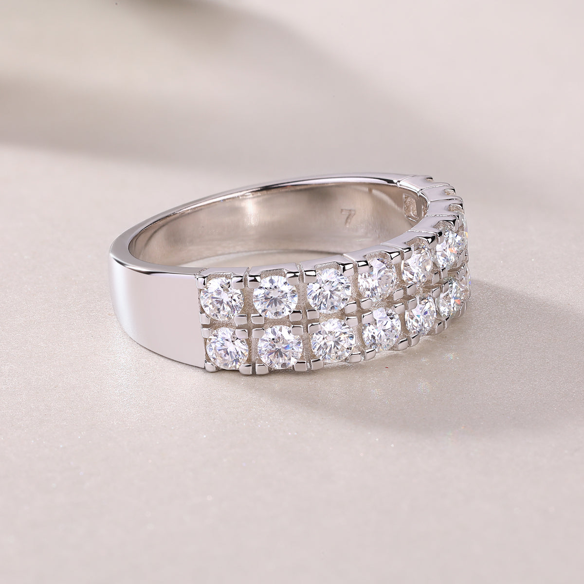 Carissie Ring MF214274 - Silver Angle View
