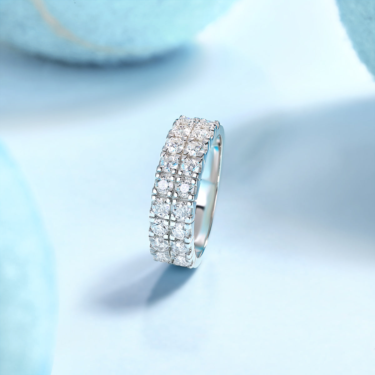 Carissie Ring MF214274 - Silver Angle View
