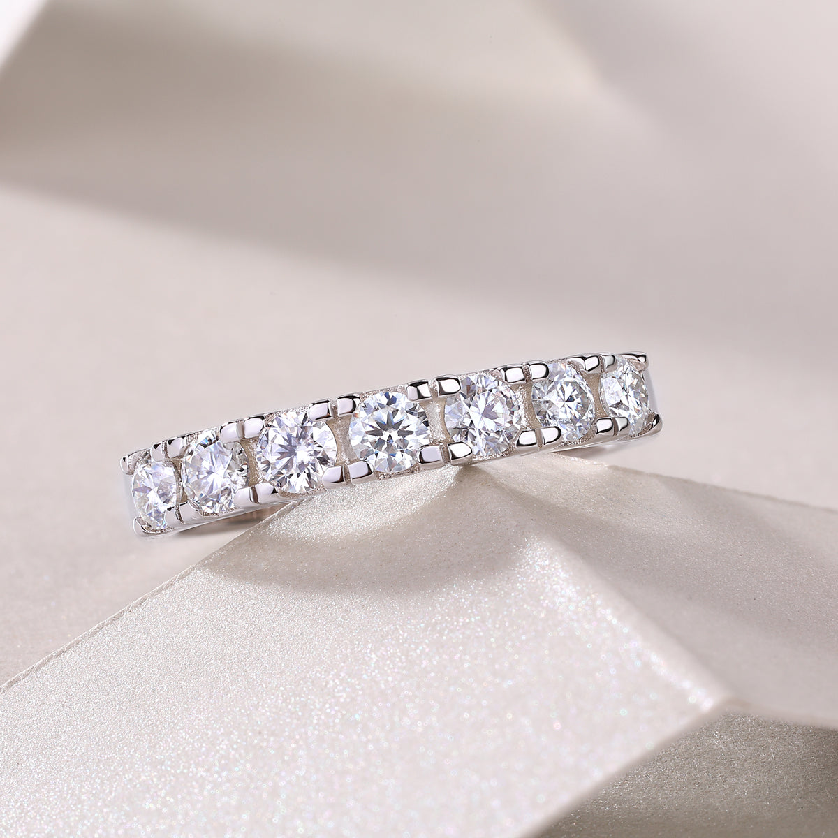 Carissie Ring MF214275 - Silver Angle View