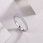 Carissie Ring MF214278 - Silver Angle View