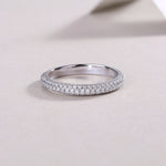 Carissie Ring MF214278 - Silver Angle View