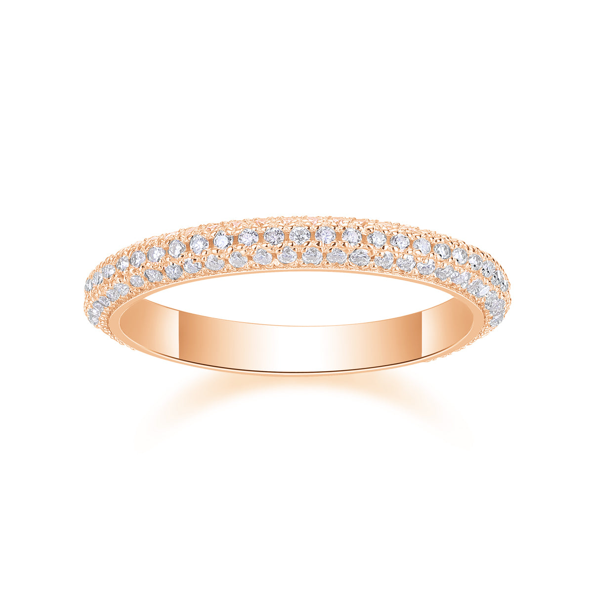 Carissie Ring MF214278 - Rose Gold Angle View