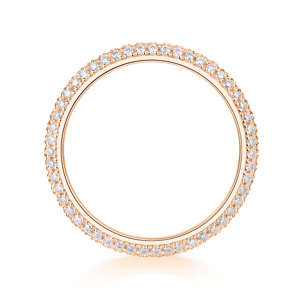 Carissie Ring MF214278 - Rose Gold Side View