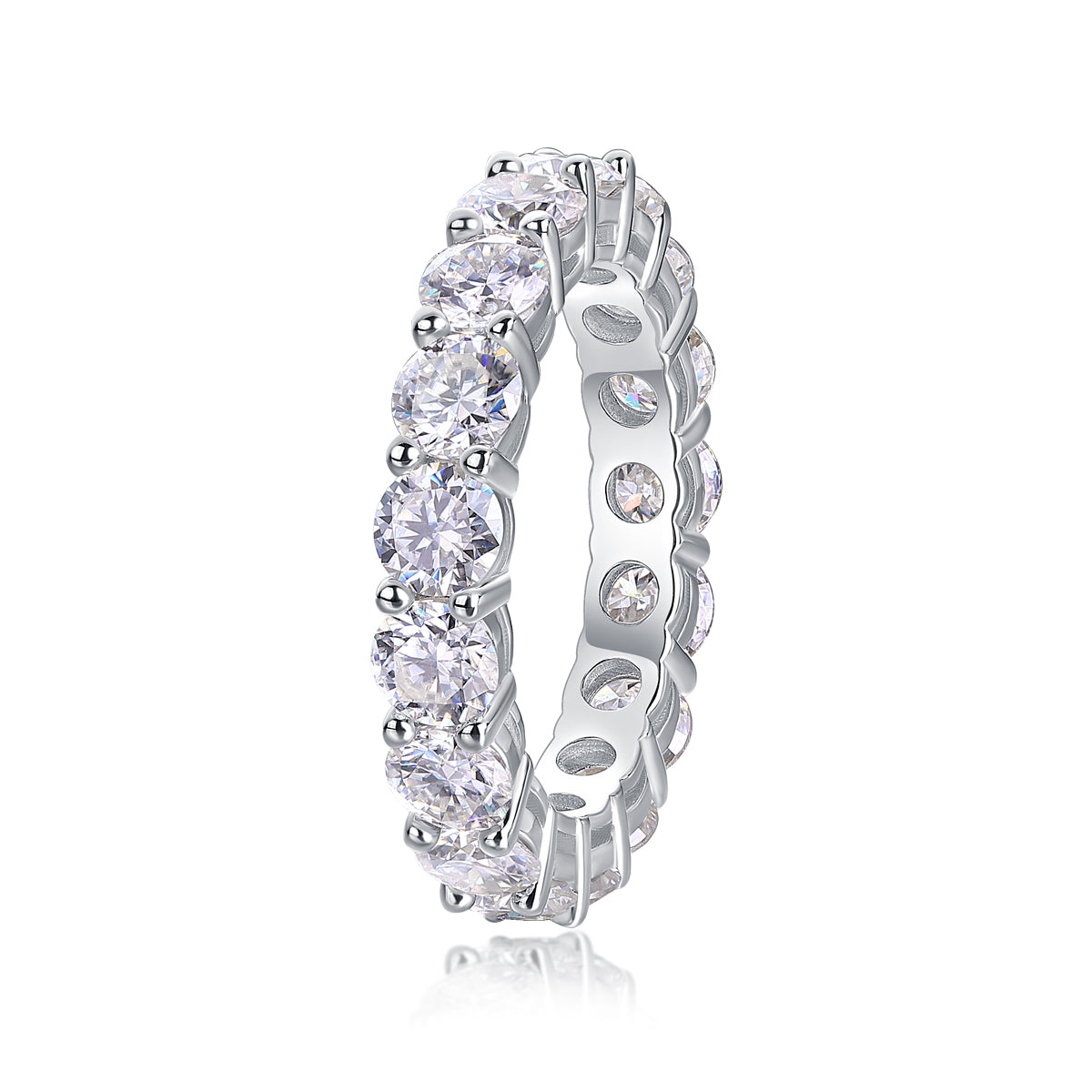 Carissie Ring MF214283 - Silver Angle View