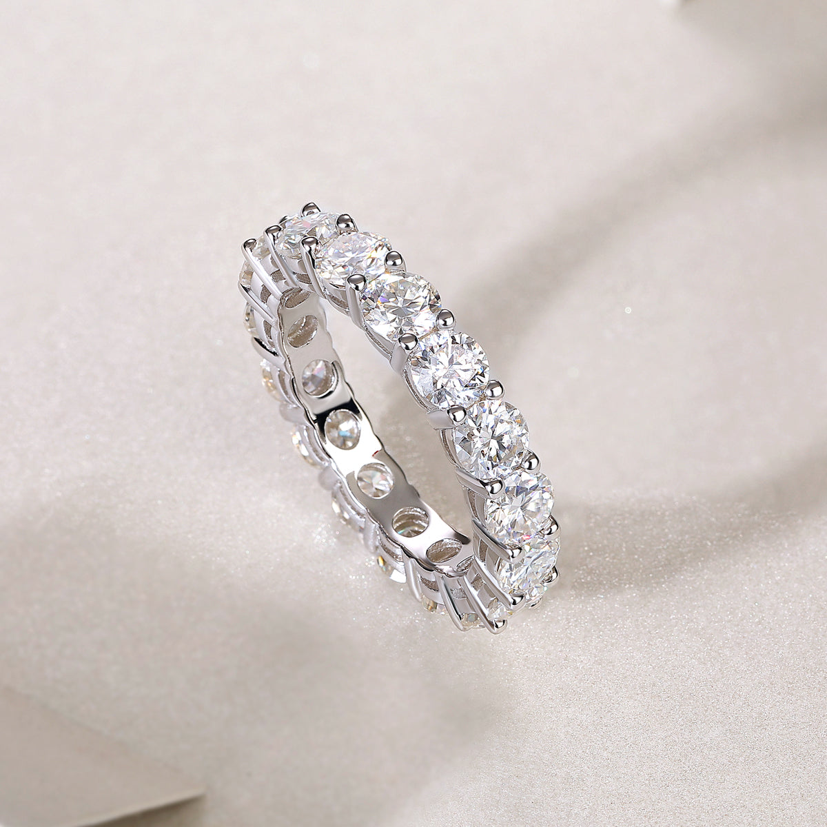Carissie Ring MF214283 - Silver Angle View