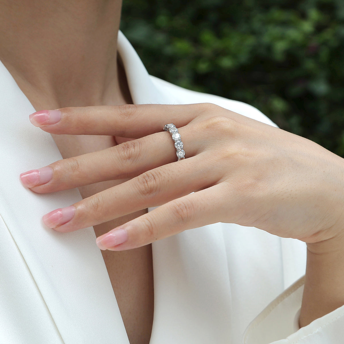 Carissie Ring MF214283 - Silver On Model