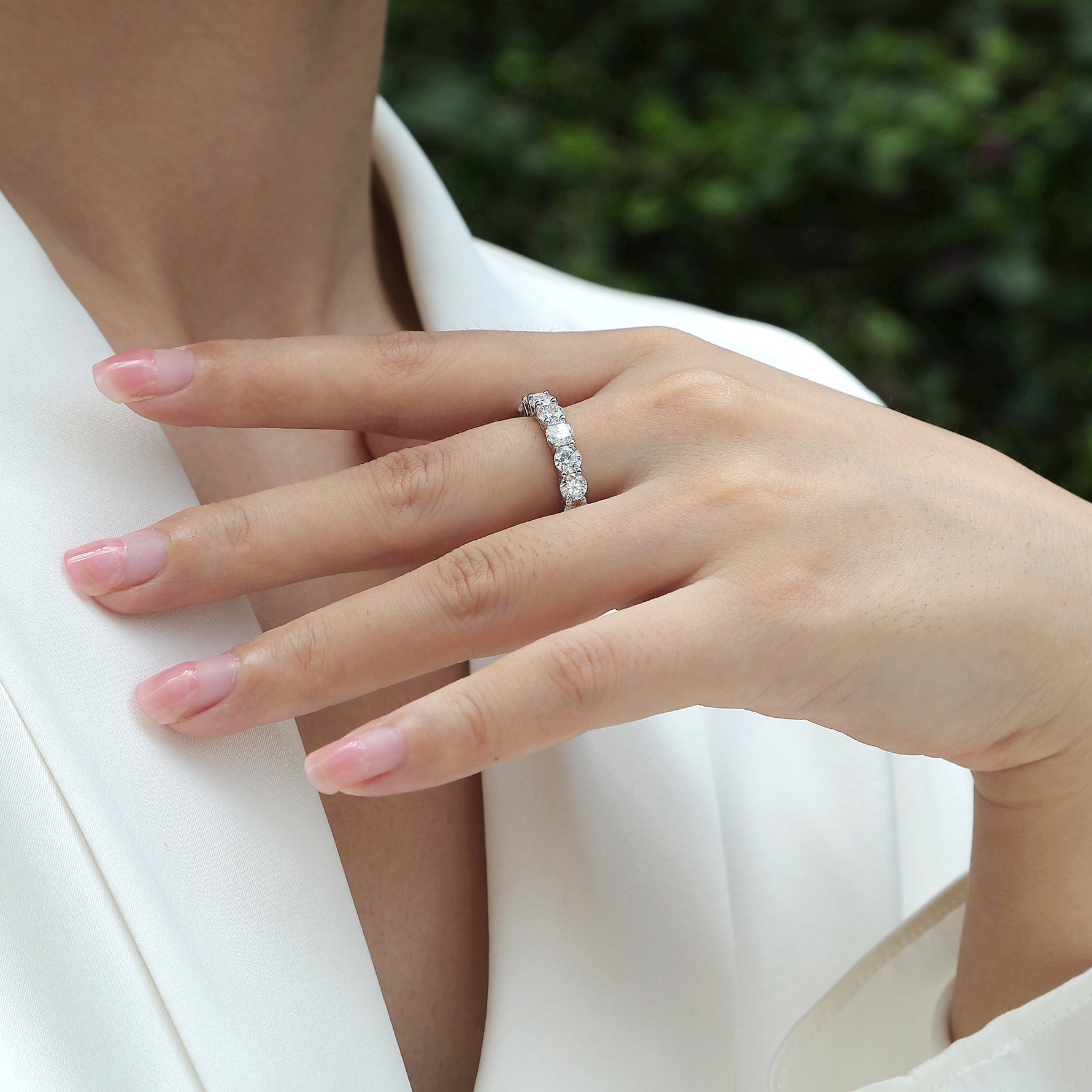 Carissie Ring MF214283 - Silver On Model