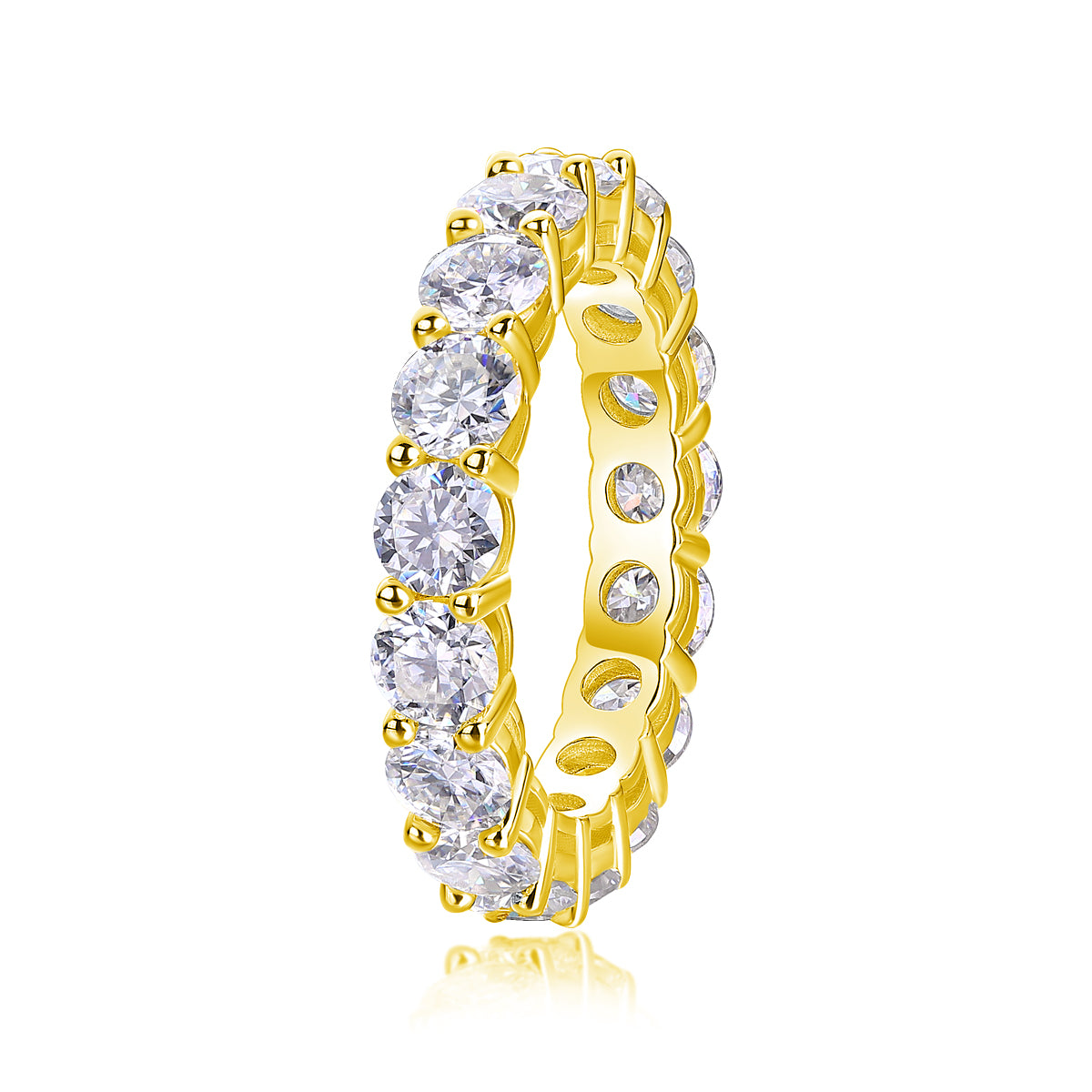 Carissie Ring MF214283 - Yellow Gold Angle View