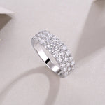 Carissie Ring MF214286 - Silver Angle View