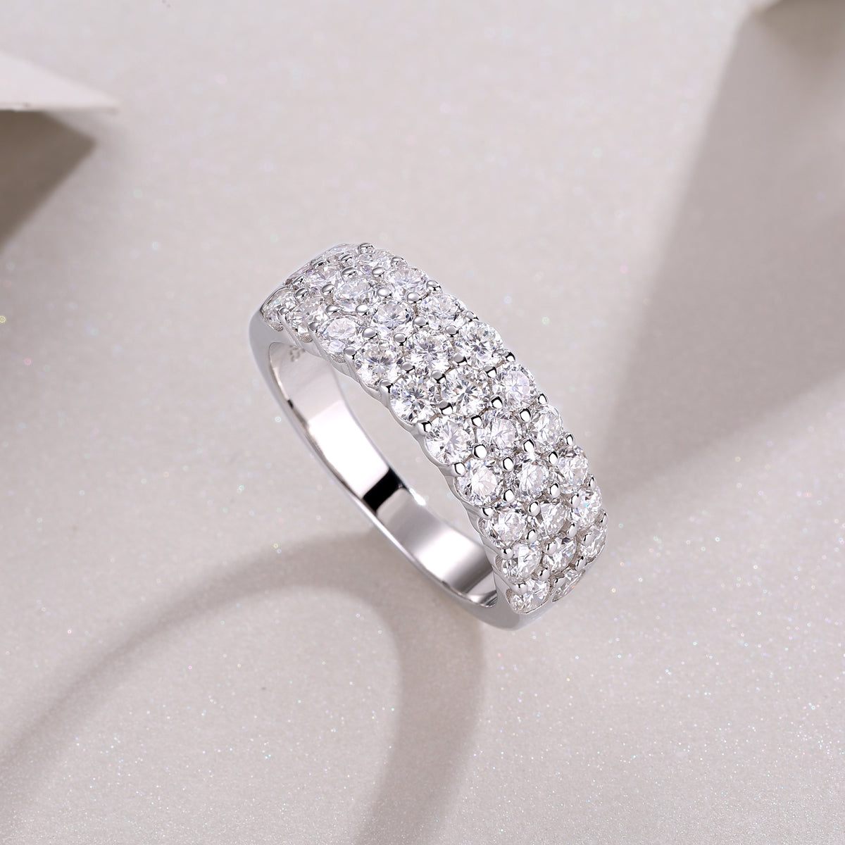 Carissie Ring MF214286 - Silver Angle View