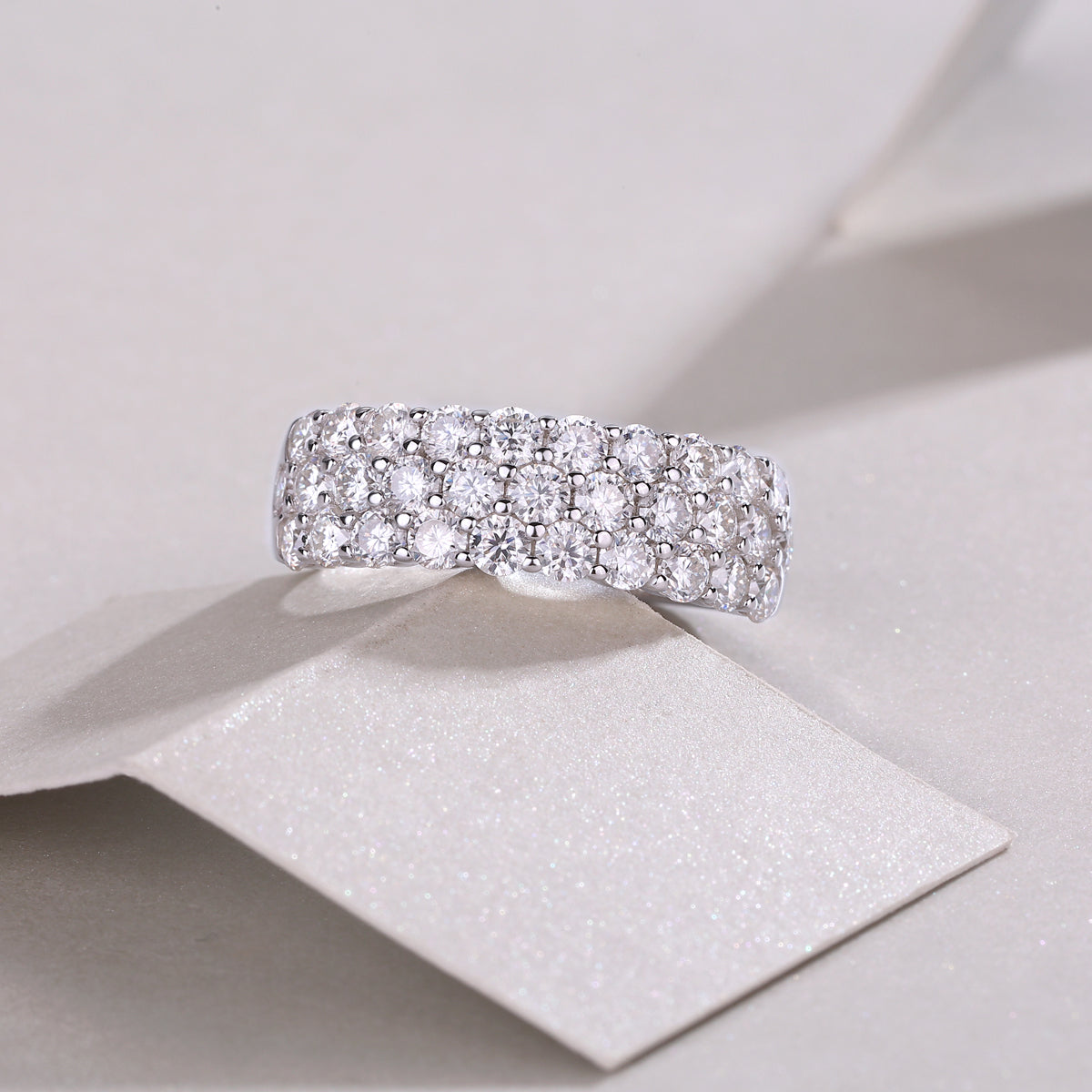 Carissie Ring MF214286 - Silver Angle View