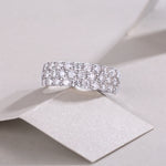 Carissie Ring MF214286 - Silver Angle View