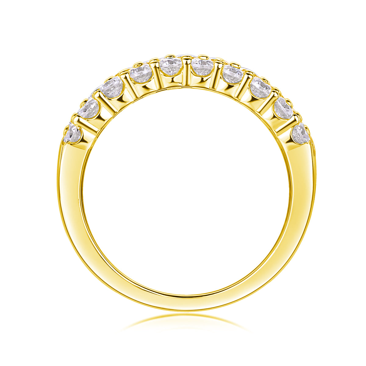Carissie Ring MF214286 - Yellow Gold Front View