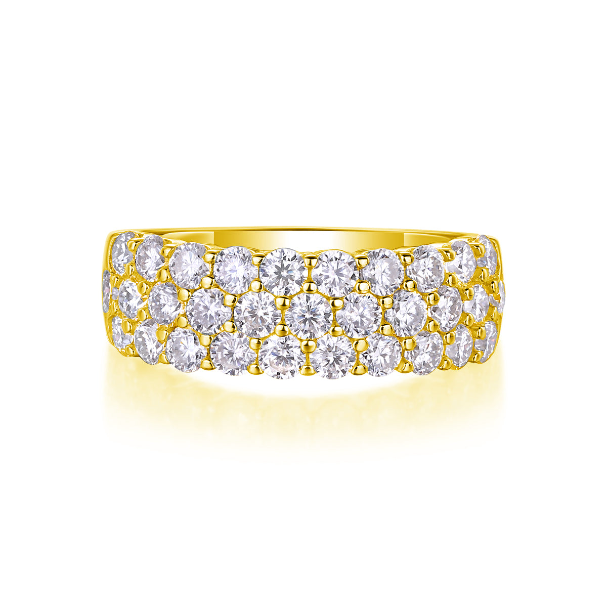 Carissie Ring MF214286 - Yellow Gold Front View
