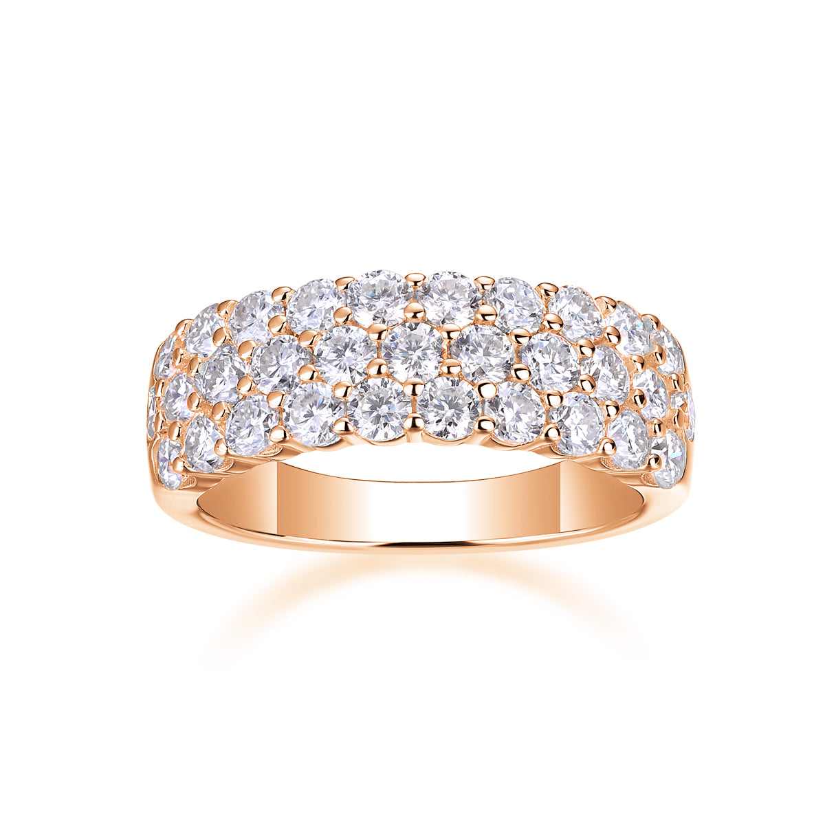 Carissie Ring MF214286 - Rose Gold Front View