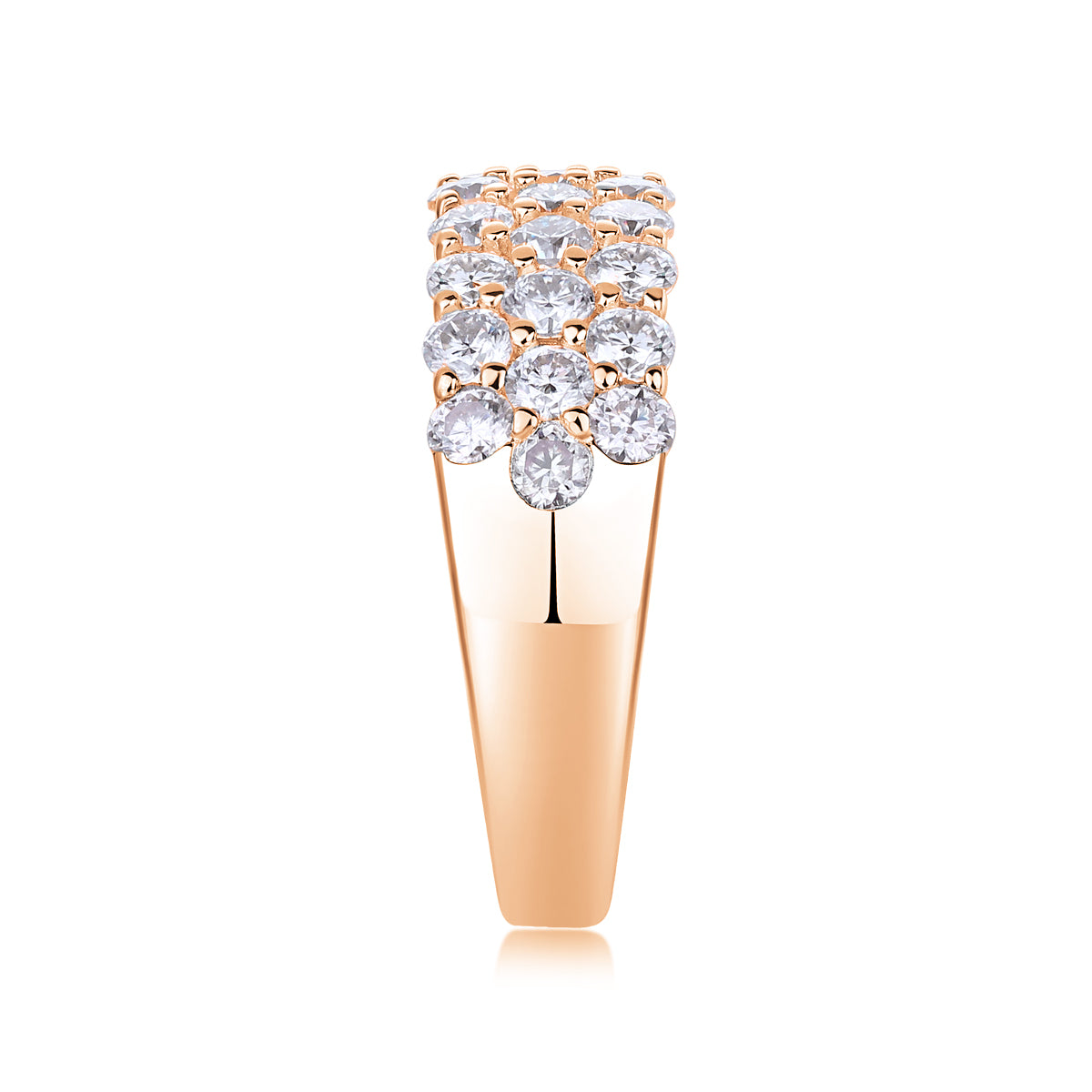 Carissie Ring MF214286 - Rose Gold Side View