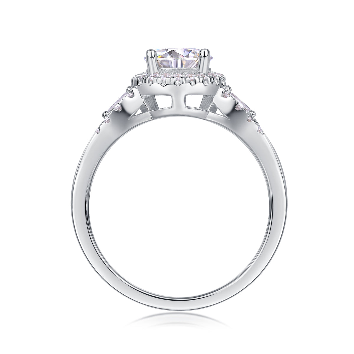 Carissie Ring MF214298 - Silver Side View