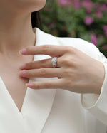 Carissie Ring MF214298 - Silver On Model