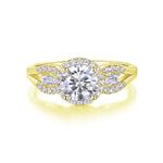Carissie Ring MF214298 - Yellow Gold Front View