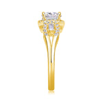 Carissie Ring MF214298 - Yellow Gold Side View