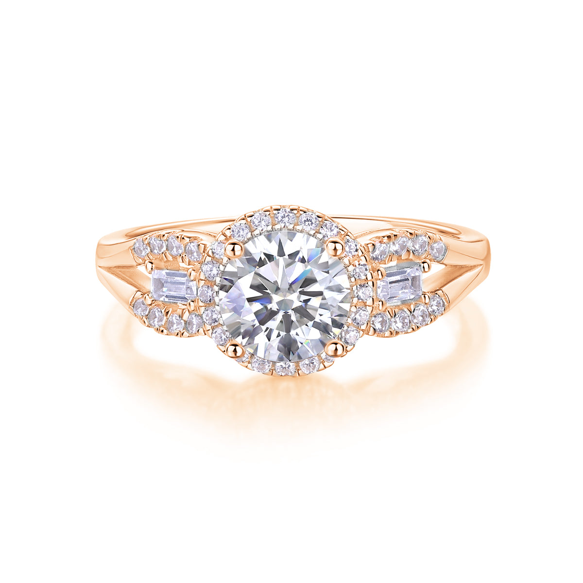 Carissie Ring MF214298 - Rose Gold Front View