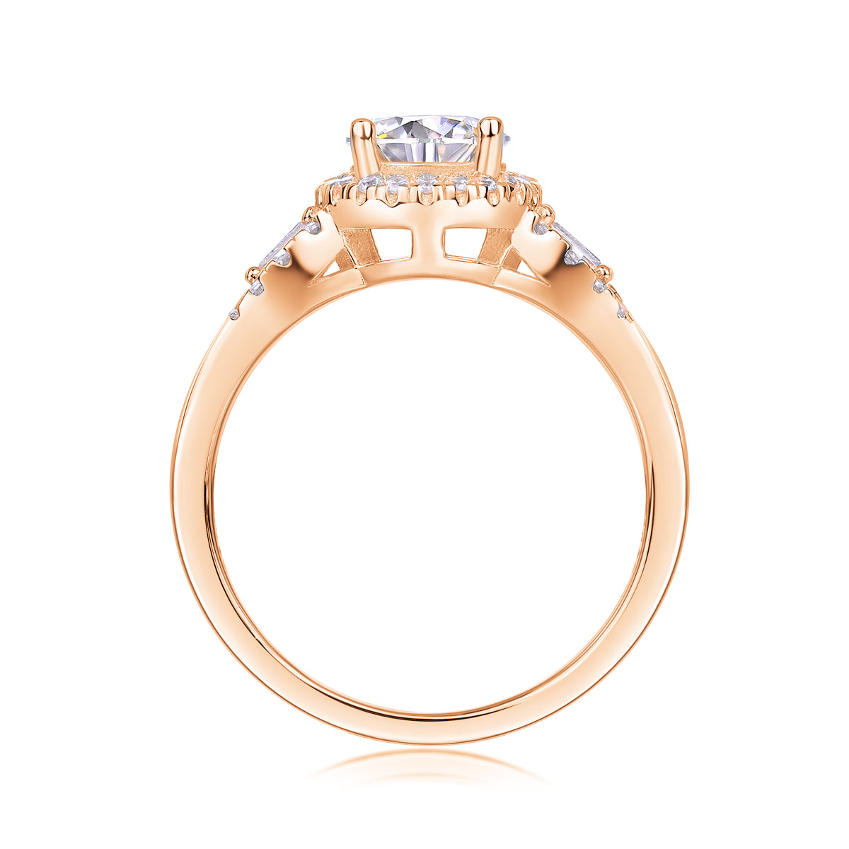 Carissie Ring MF214298 - Rose Gold Front View