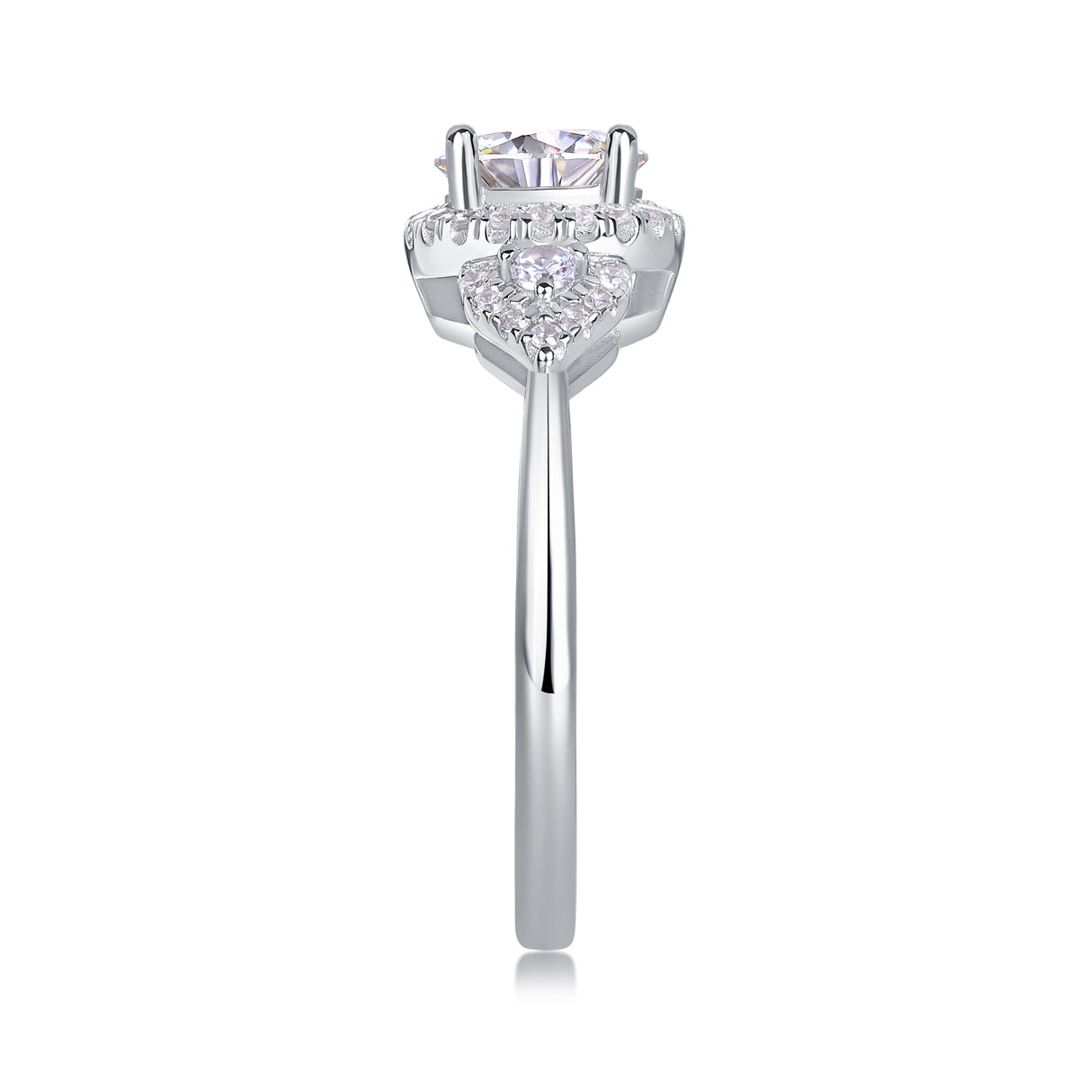 Carissie Ring MF214299 - Silver Side View