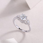 Carissie Ring MF214299 - Silver Angle View
