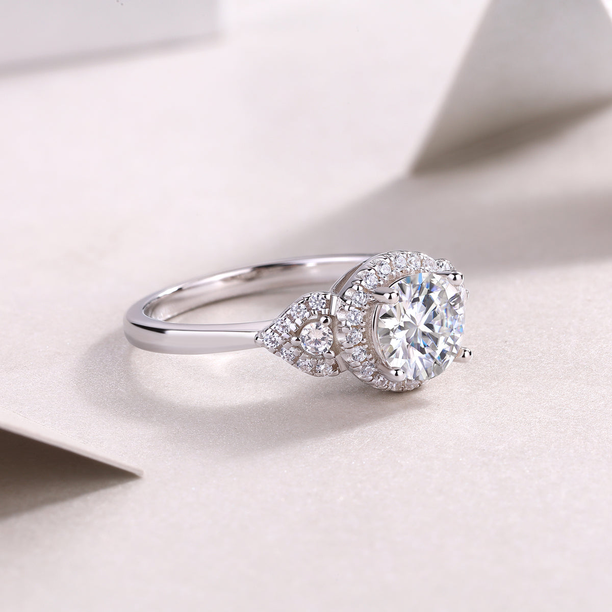 Carissie Ring MF214299 - Silver Angle View