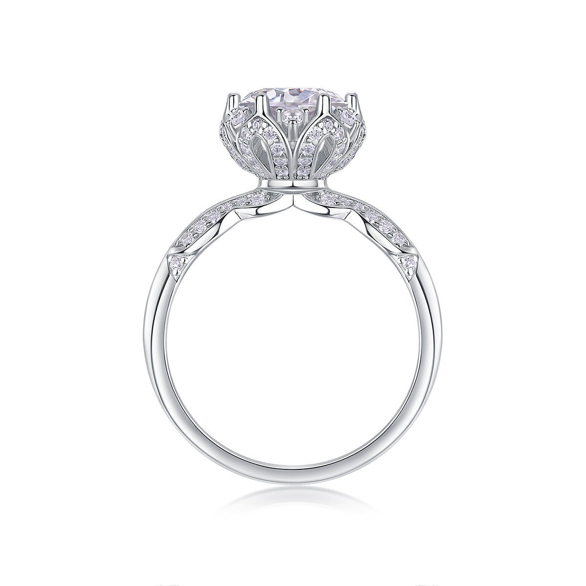 Carissie Ring MF214301 - Silver Side View