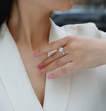 Carissie Ring MF214301 - Silver On Model