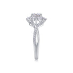 Carissie Ring MF214305 - Silver Side View