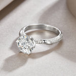 Carissie Ring MF214306 - Silver Angle View