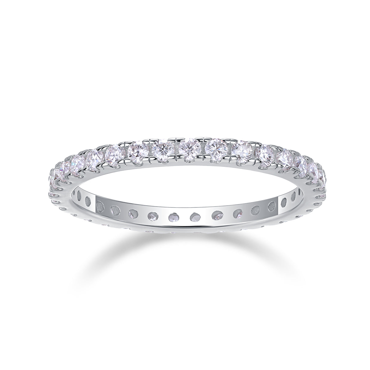 Carissie Ring MF214321 - Silver Angle View