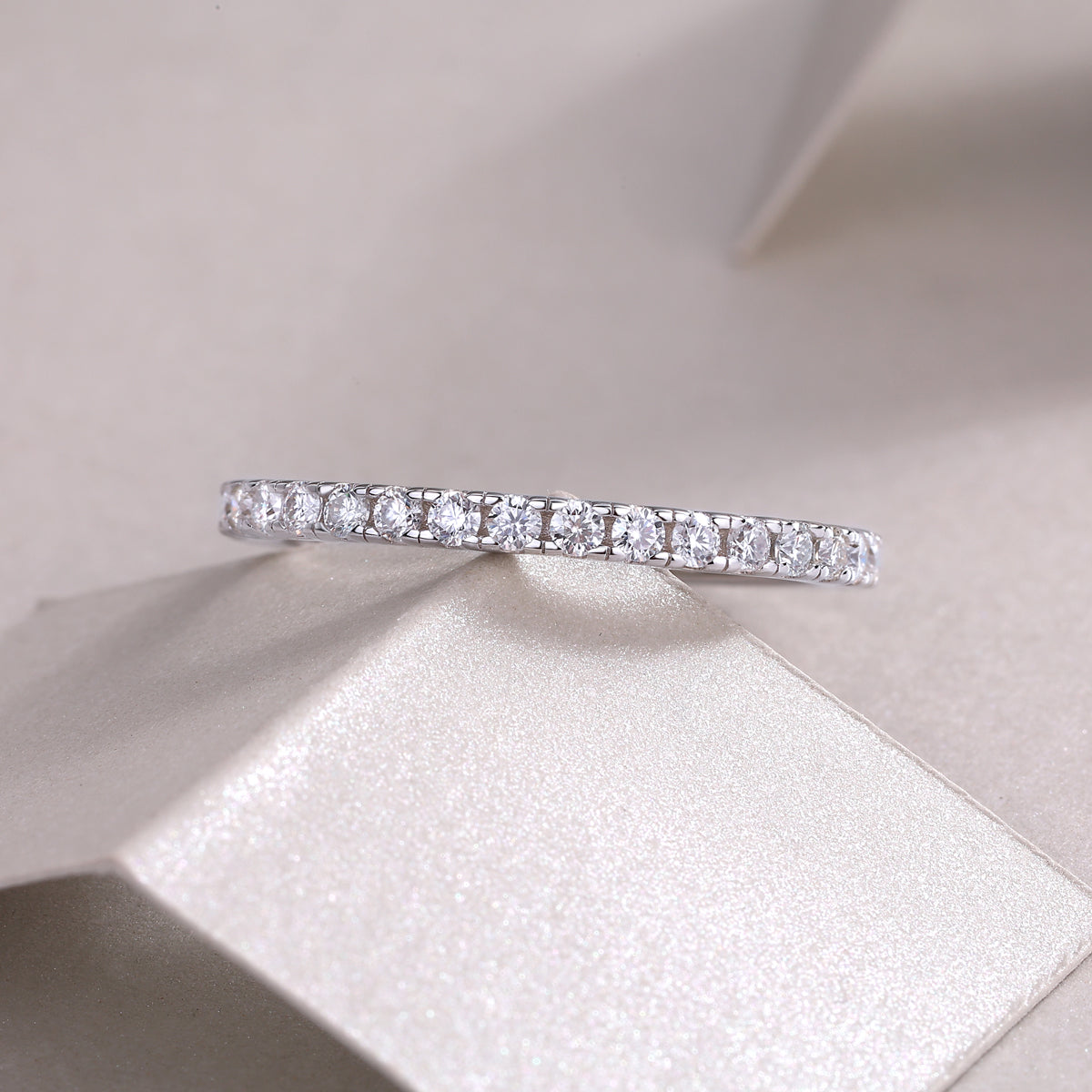 Carissie Ring MF214321 - Silver Angle View