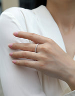 Carissie Ring MF214321 - Silver On Model