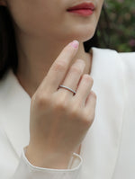Carissie Ring MF214321 - Silver On Model