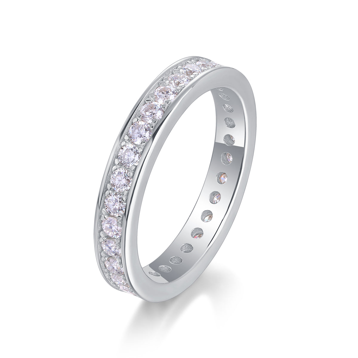 Carissie Ring MF214332 - Silver Angle View