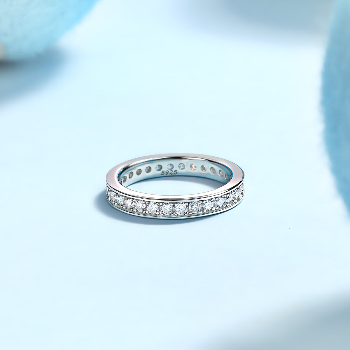 Carissie Ring MF214332 - Silver Angle View