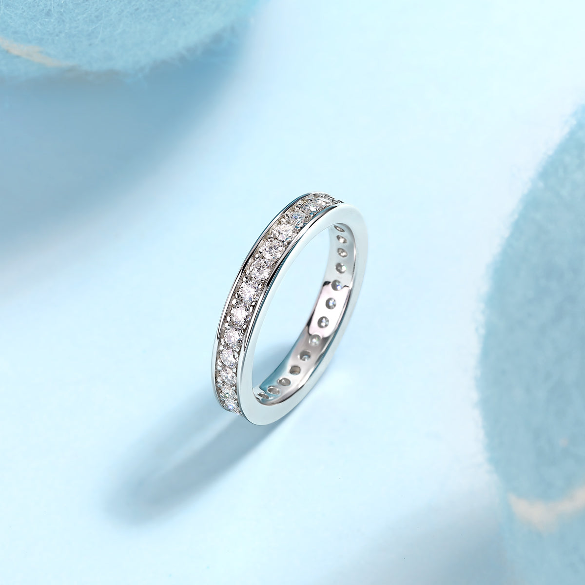 Carissie Ring MF214332 - Silver Angle View