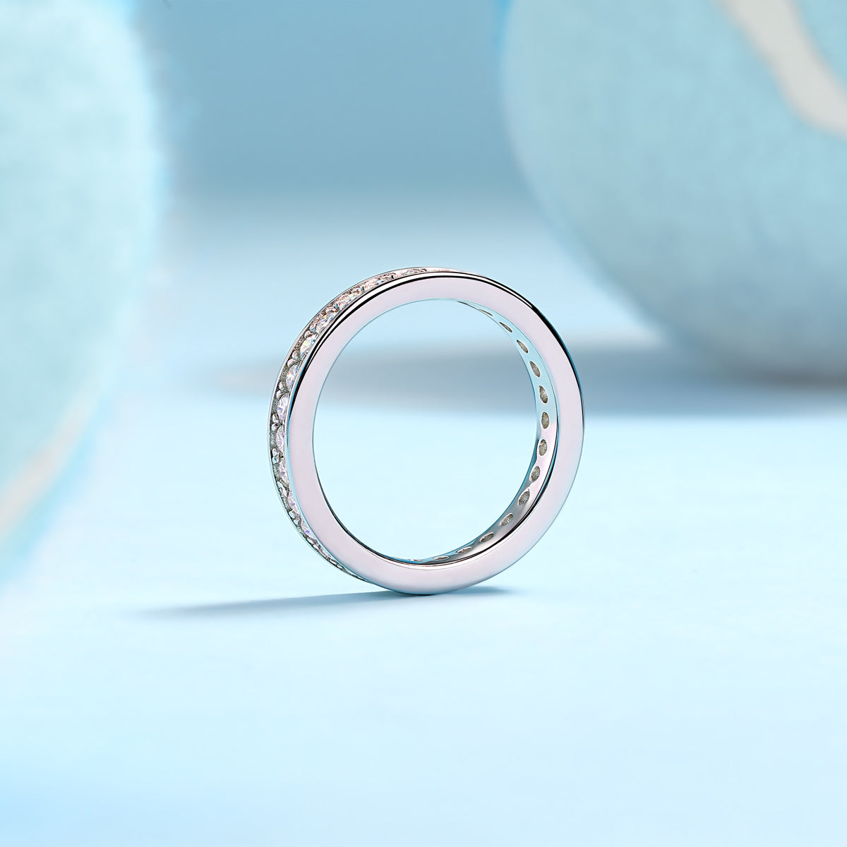 Carissie Ring MF214332 - Silver Angle View