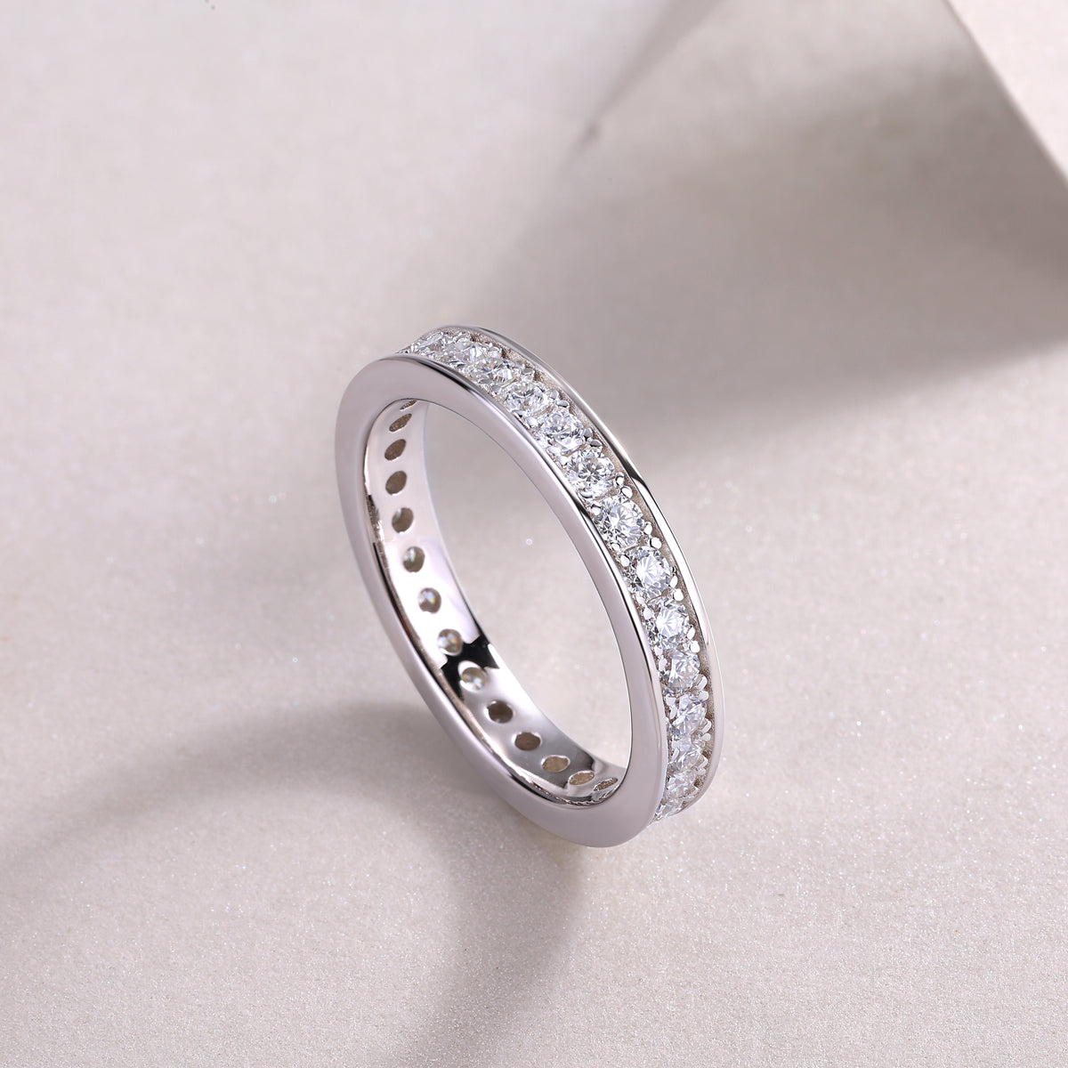 Carissie Ring MF214332 - Silver Angle View