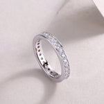 Carissie Ring MF214332 - Silver Angle View