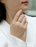 Carissie Ring MF214332 - Silver On Model