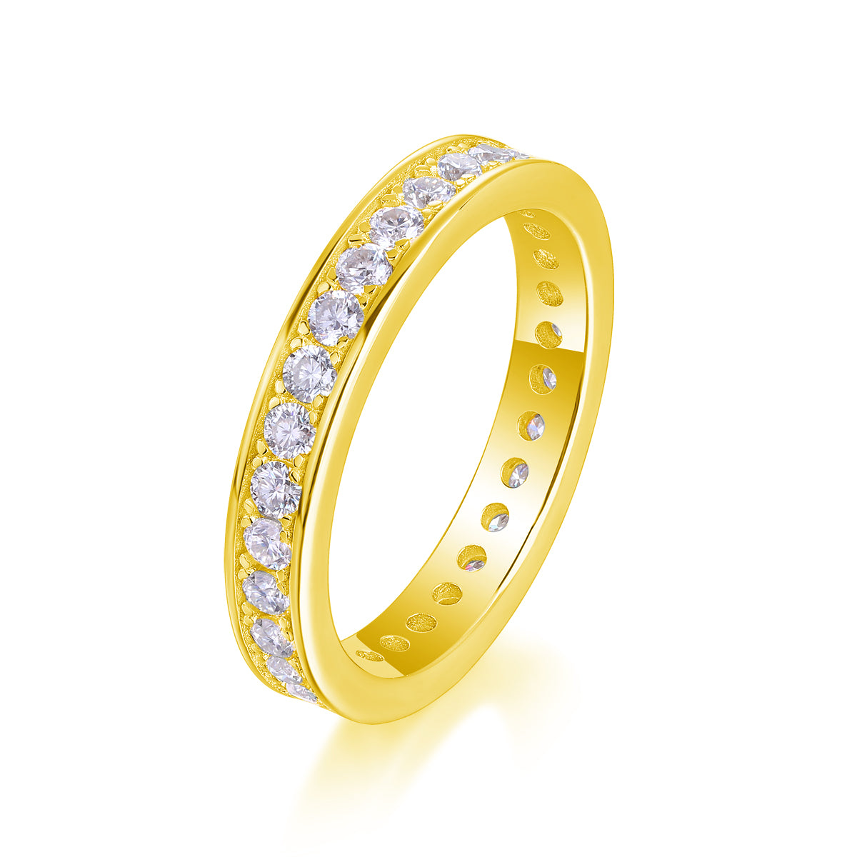 Carissie Ring MF214332 - Yellow Gold Angle View