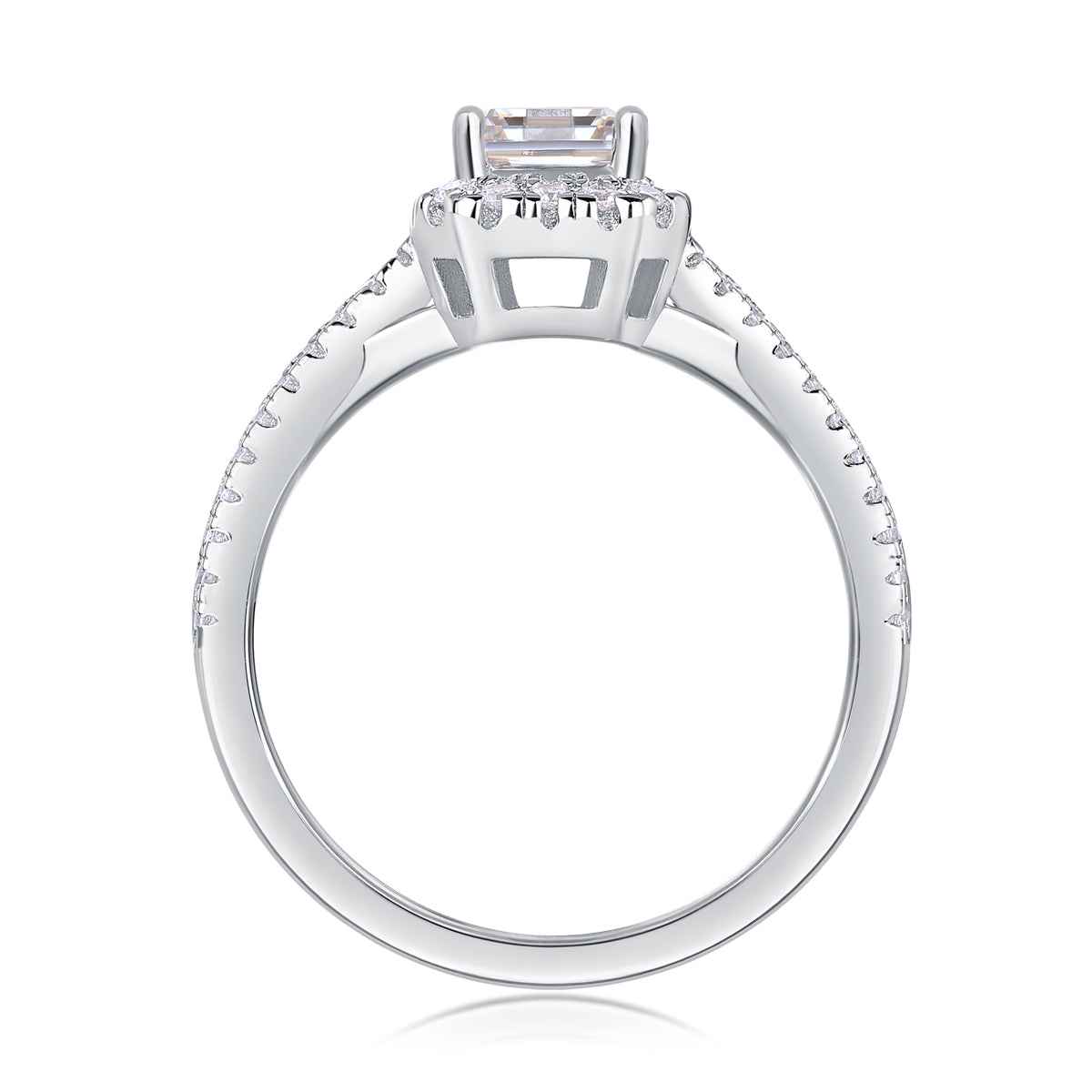 Carissie Ring MF214337 - Silver Side View