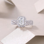 Carissie Ring MF214337 - Silver Angle View