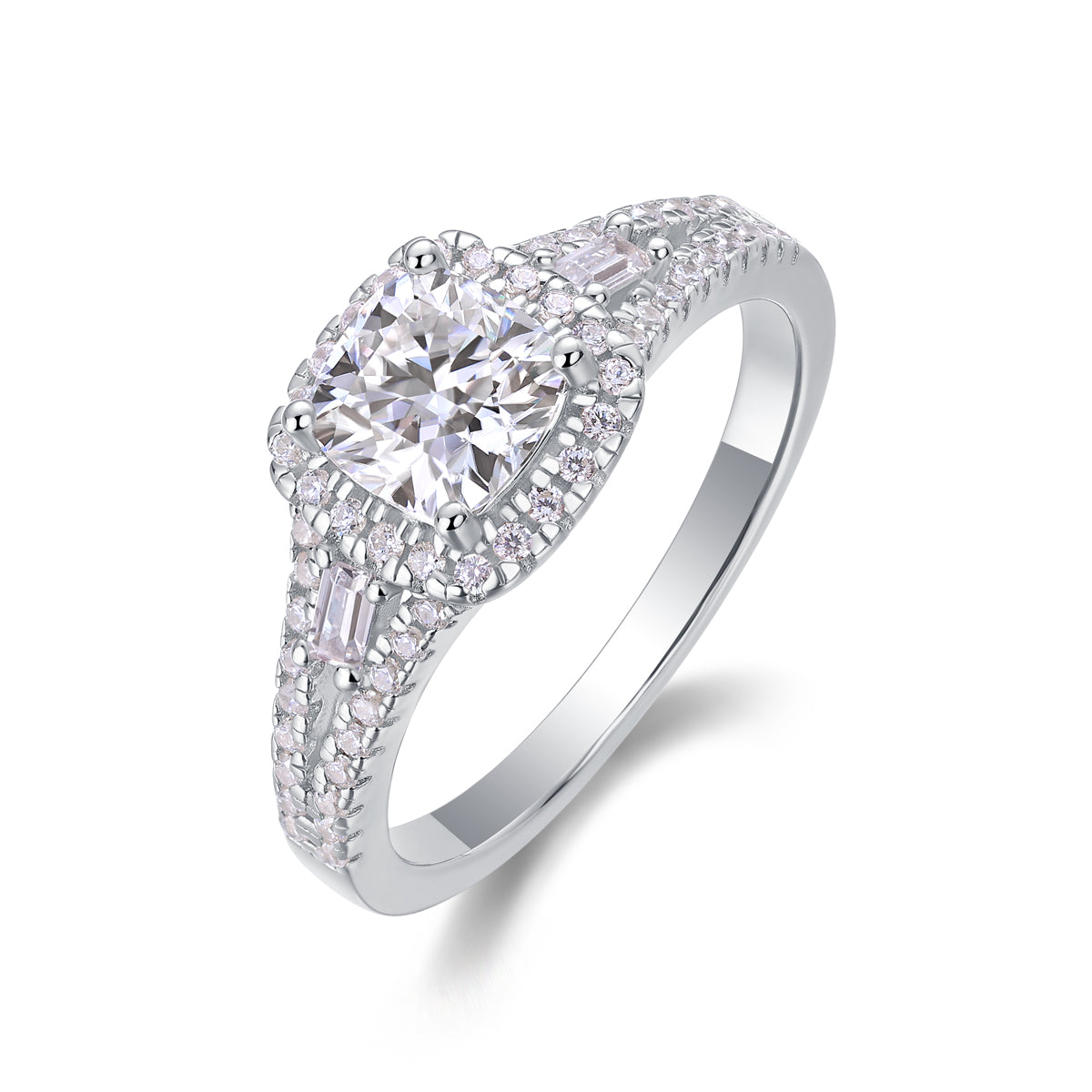 Carissie Ring MF214341 - Silver Angle View